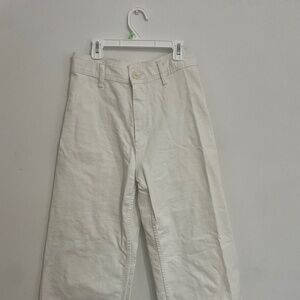 Zara white jeans